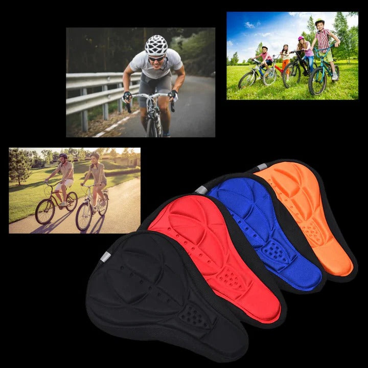 The Cloud-Ride Pro: Ultra-Soft Gel Saddle Cover for Zero-Pressure Cycling
