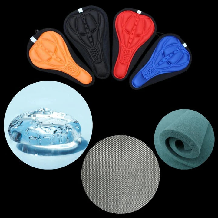 The Cloud-Ride Pro: Ultra-Soft Gel Saddle Cover for Zero-Pressure Cycling