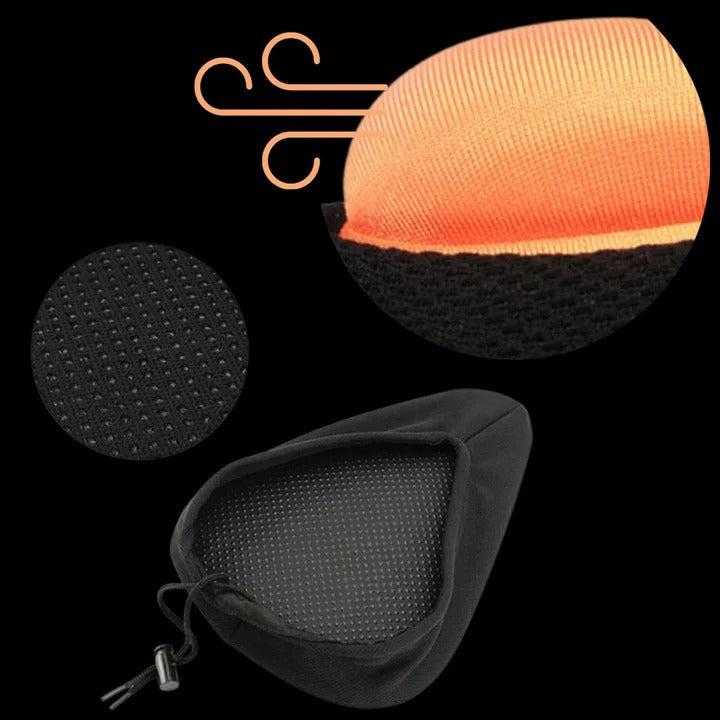 The Cloud-Ride Pro: Ultra-Soft Gel Saddle Cover for Zero-Pressure Cycling