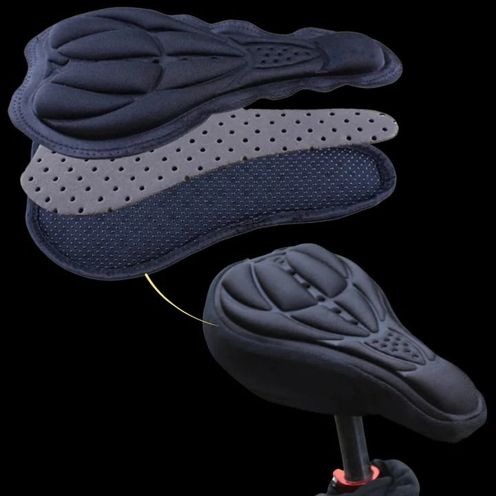 The Cloud-Ride Pro: Ultra-Soft Gel Saddle Cover for Zero-Pressure Cycling