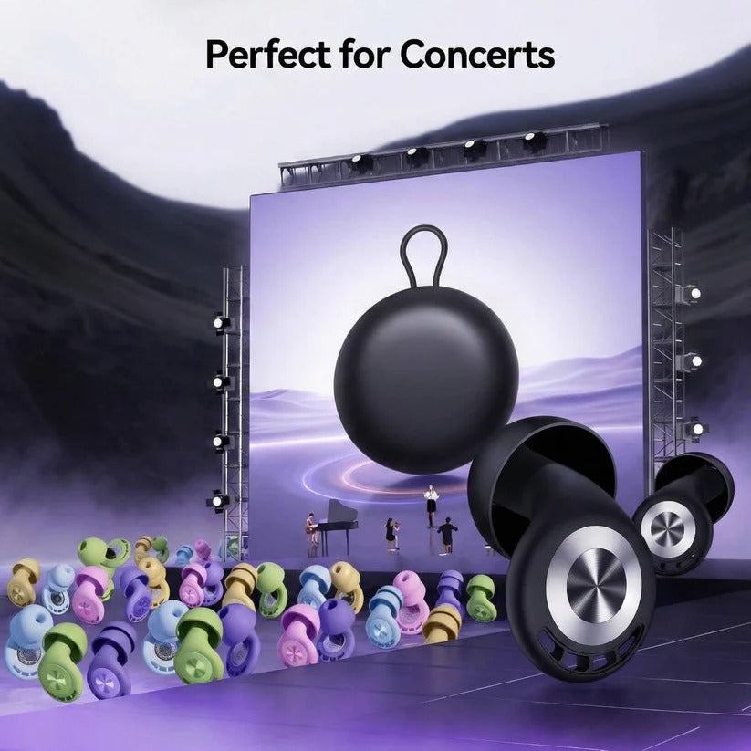 The Silence-Seal: High-Fidelity Reusable Ear Plugs for Deep Sleep