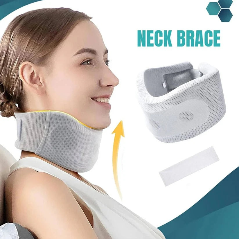 The Spine-Align Voyager: Professional Neck Support Brace for Upright Rest