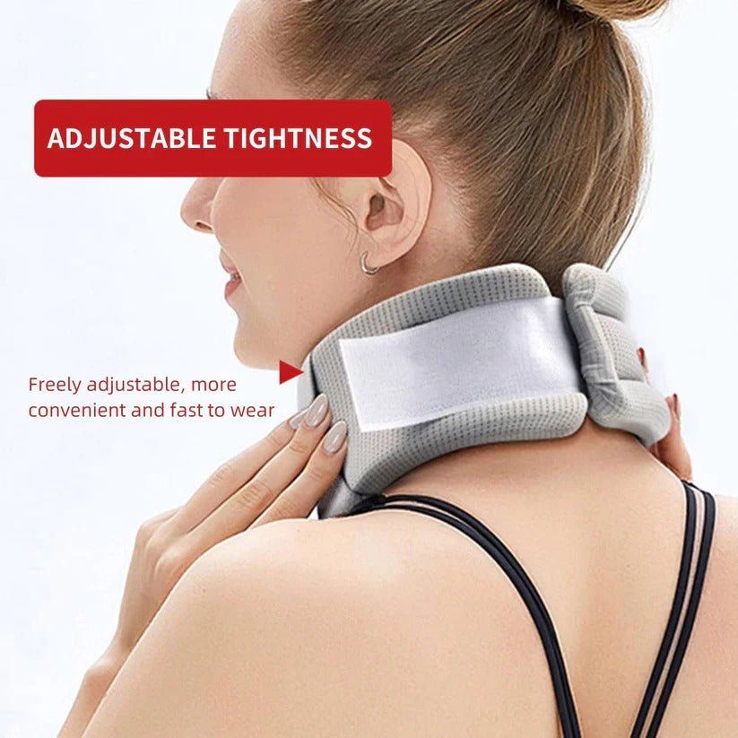 The Spine-Align Voyager: Professional Neck Support Brace for Upright Rest