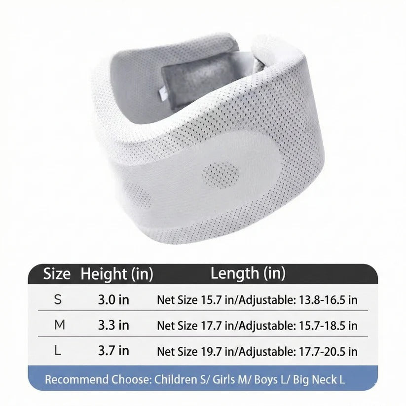 The Spine-Align Voyager: Professional Neck Support Brace for Upright Rest