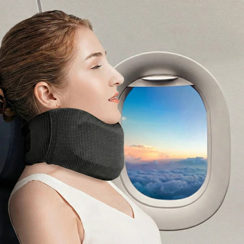 The Spine-Align Voyager: Professional Neck Support Brace for Upright Rest