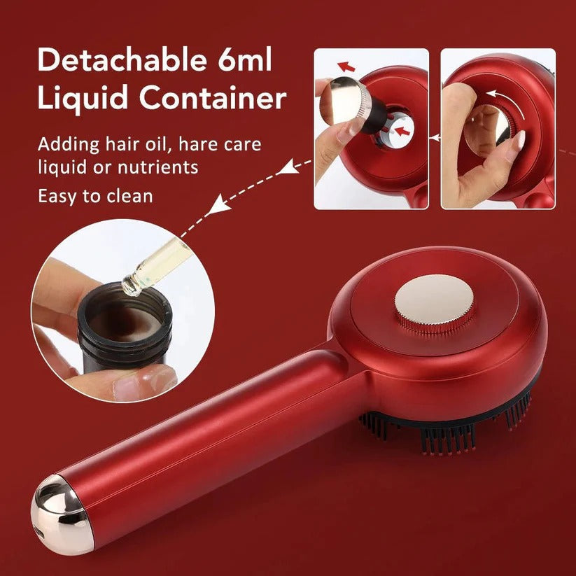 The Root-Revive Pro: 650nm Red Light Scalp Massager for Hair Density