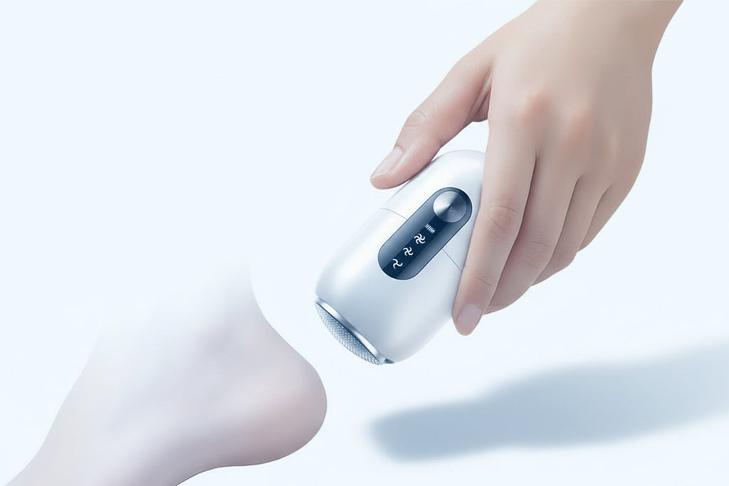 The Callus-Crusher Pro: High-Torque Electric Foot File with 2-Speed Logic