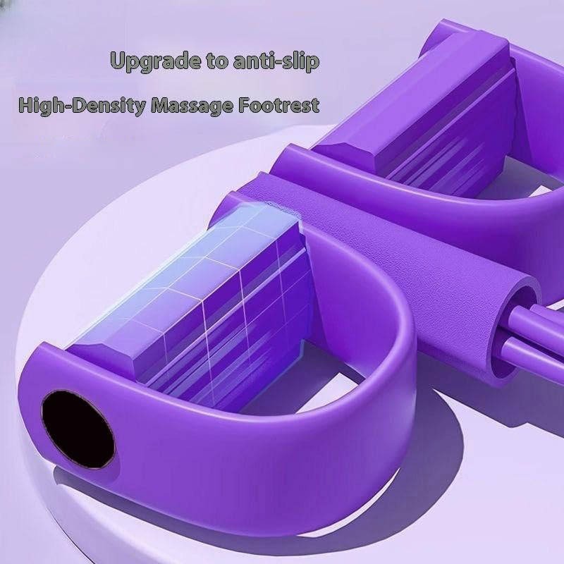 The Omni-Toner: 4-Tube Resistance Band with Detachable Pro-Grips