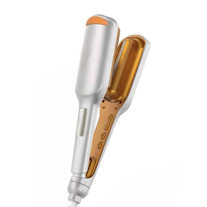 The Mermaid-Wave Pro: 25mm Dual Barrel Waver for Effortless Beachy Texture