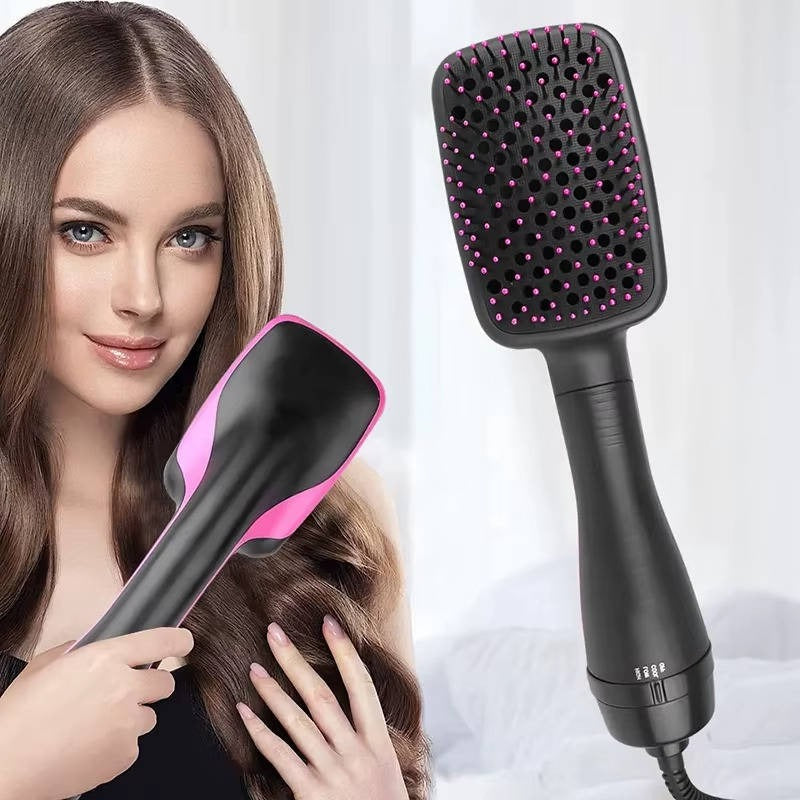 The Turbo-Paddle 1000: High-Velocity Blow Dryer Brush for Instant Sleekness