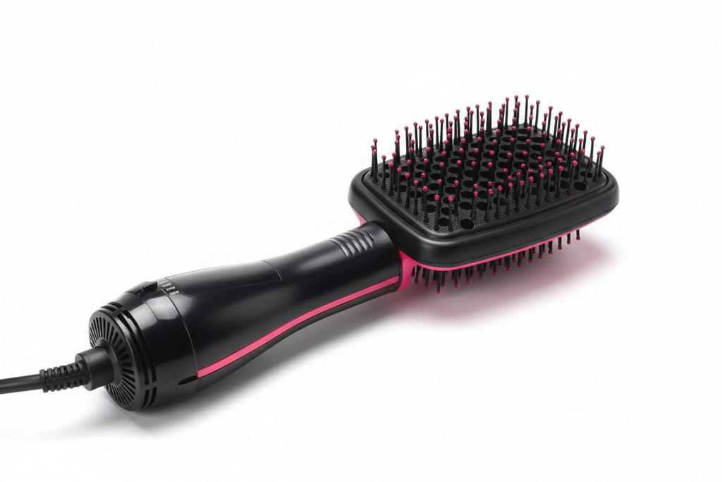 The Turbo-Paddle 1000: High-Velocity Blow Dryer Brush for Instant Sleekness