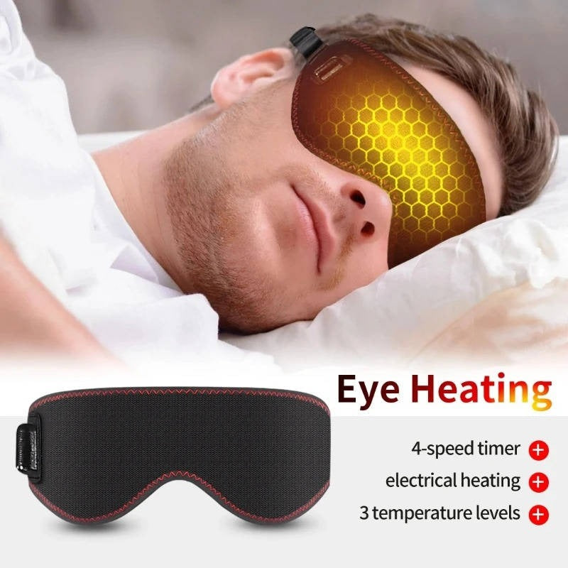 The Hydra-Heat Mask: 3-Level Warm Compress for Dry Eye & Meibomian Support