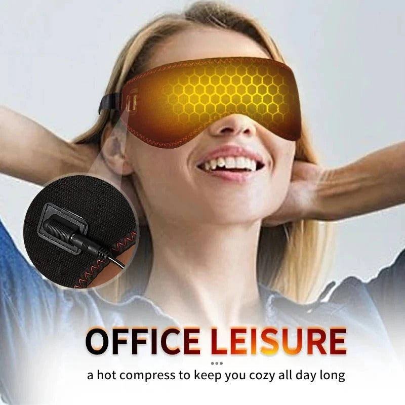 The Hydra-Heat Mask: 3-Level Warm Compress for Dry Eye & Meibomian Support