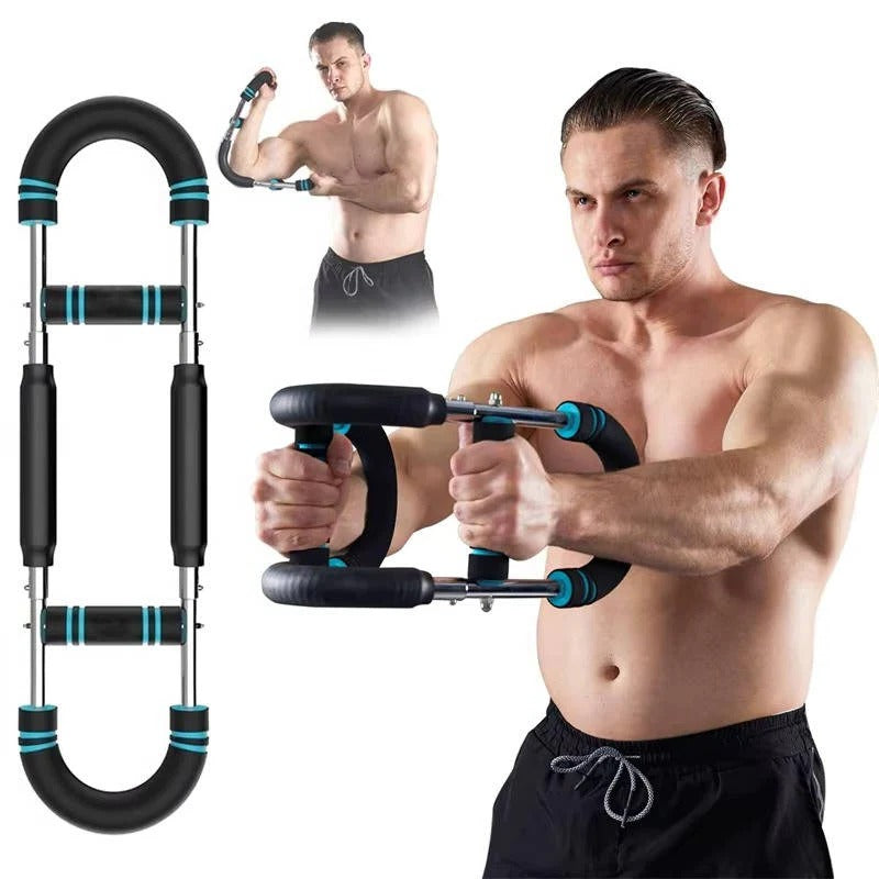 The Iron-Pump Pro: Adjustable 60-90 Lbs Chest Expander for Men