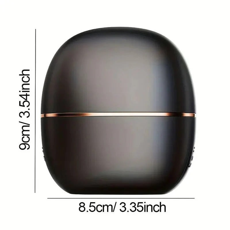 The Pocket-Gloss: Ultra-Compact Cordless Straightening Comb for Instant Touch-Ups