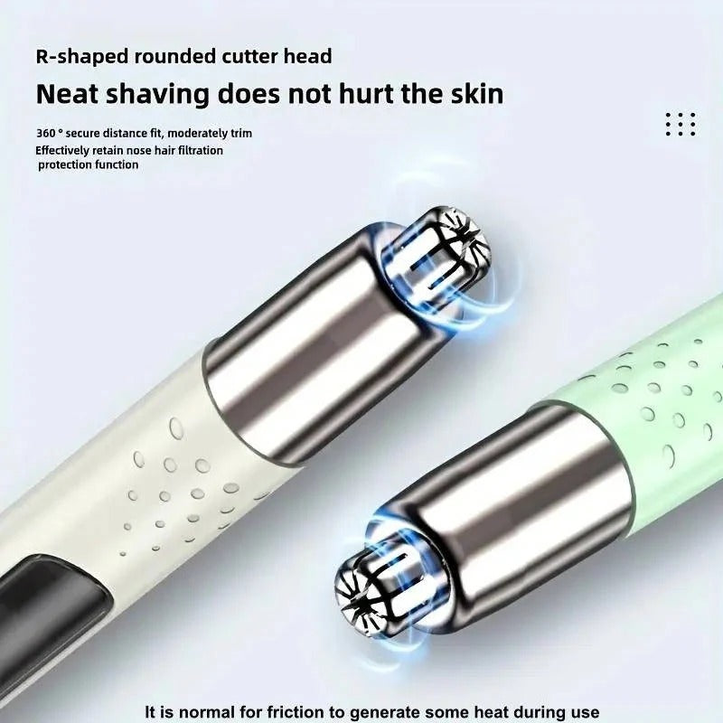 The Precision-Edge: Professional Nose & Ear Trimmer with Anti-Snag Tech