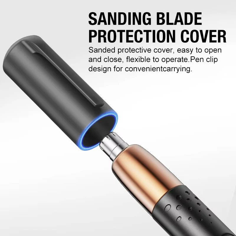 The Precision-Edge: Professional Nose & Ear Trimmer with Anti-Snag Tech
