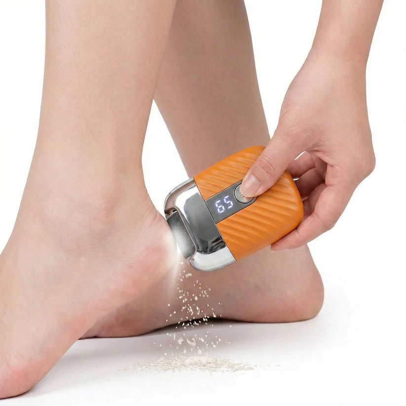 The Tri-Heal Pro: 3-Head Electric Foot File for Customized Skin Renewal