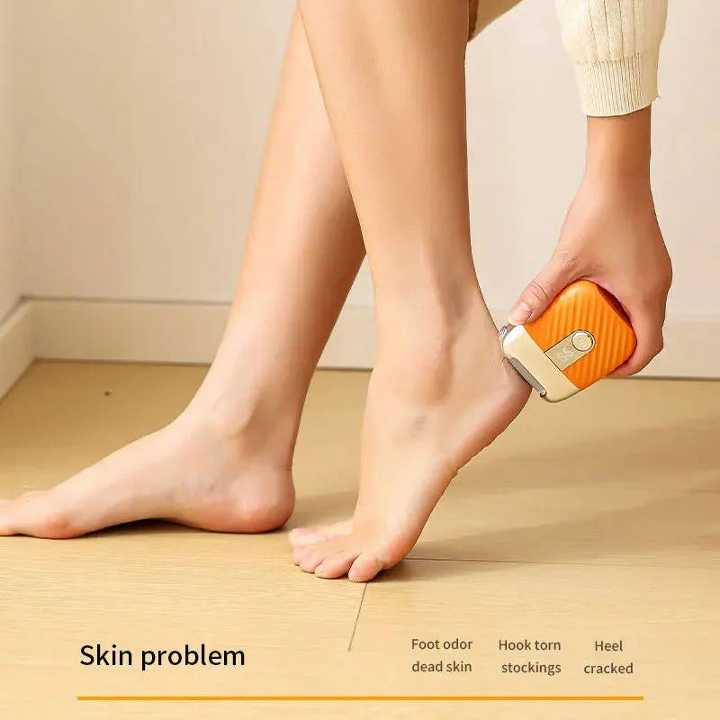 The Tri-Heal Pro: 3-Head Electric Foot File for Customized Skin Renewal