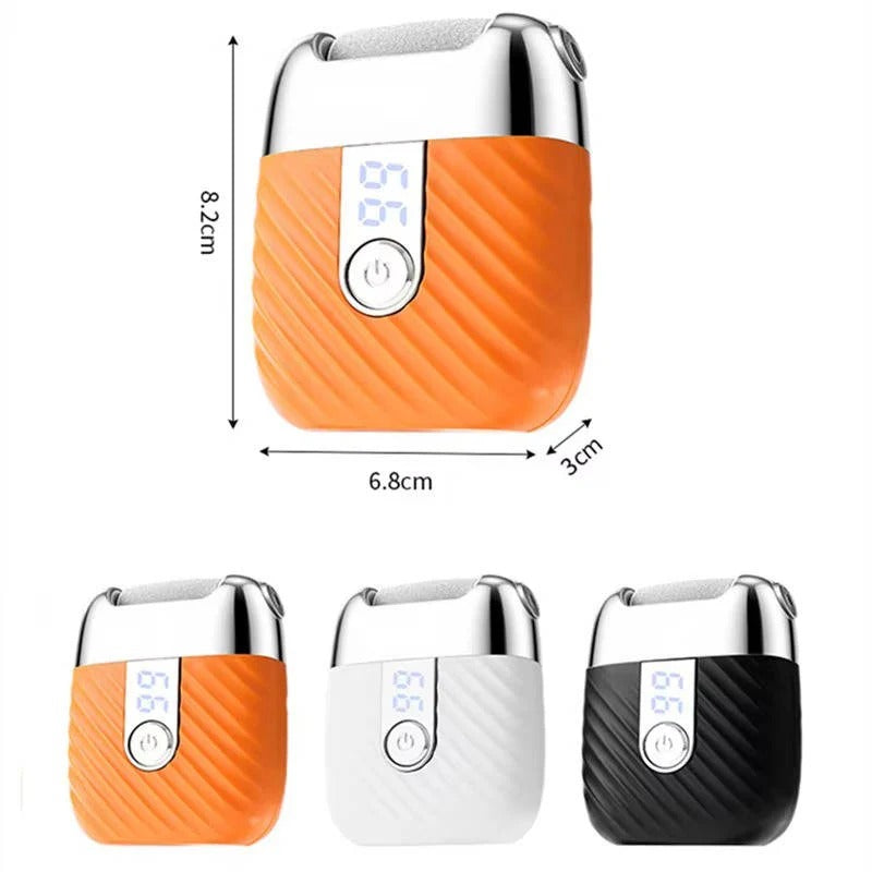 The Tri-Heal Pro: 3-Head Electric Foot File for Customized Skin Renewal